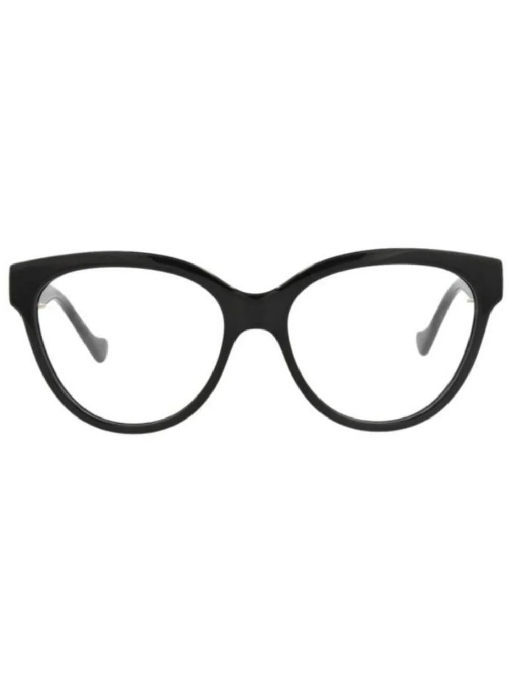 New Gucci Womens Square/Rectangle Black Black Transparent Fashion Designer Eyegl